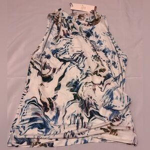 Calia Ladies Wrap Front Top Size Small NWT